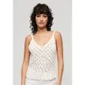 Superdry Crochet Cami ærmeløs T-shirt