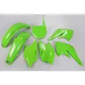 Ufo Kawasaki Kxf 250 2004-2005 Kakit203f-026 Fork Protectors & Plastikkit