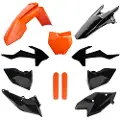 Polisport Off Road Mx Full Ktm Sx/sx-f/xc/xc-f (16-18) Naranja Ktm16/negro 91457 Plastikkit