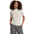 Scotch & Soda 177578 Kortærmet Højhalset T-shirt