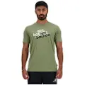 New Balance Sport Essentials Heathertech Graphic T-shirt Med Korte ærmer