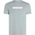 Calvin Klein Cut Out Shadow Logo T-shirt Med Korte ærmer