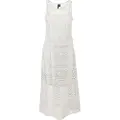 Vero Moda Honey Lace ærmeløs Lang Kjole
