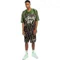 Grimey Lucky Dragon Football Kortærmet V-hals T-shirt