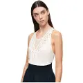 Superdry Lace ærmeløs T-shirt