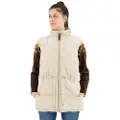 Pepe Jeans Pepe Jeanstil kvinder. PL402317 Vesten Sarah beige (M), Casual, Nylon, Uden ærmer/stropper
