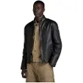 G-Star G-Startil mænd. D24275-B508-6484 Biker læderjakke sort (S), Casual