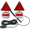 JBM Magnetisk Sæt Med 2 Led-piloter Og 2 Reflekser