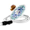 Creative Cables Med Bulb Snake Eiva Ellepì Maioliche Mini Fladskærms Bærbar Lampe