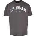 Mister tee L.a. College Oversize T-shirt Med Korte ærmer