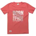 The Indian Face Born To Be Free T-shirt Med Korte ærmer