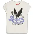 Superdry Embellished Poster Cap T-shirt Med Korte ærmer