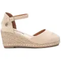 Refresh Refreshtil kvinder. 17077008-ORO Espadriller i læder 170770 beige (40), 5-8 cm, Ruskind, Spænder, Casual