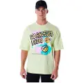 New Era Retro Graphic Los Angeles Lakers T-shirt Med Korte ærmer