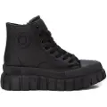 Refresh Refreshtil kvinder. 17235902-NEGRO Ankelstøvler 172359 sort (41), 3-5 cm, Blonder, Lynlås, Casual