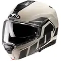 HJC i100 Beis MC9SF Klaphjelm sort XS