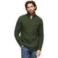 Superdry Jacob Cable Halv Lynlås Sweater