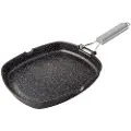Supreme Foldbart Glat Håndtag I Steingrill 28 Cm