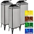 Wellhome Smarte Skraldespande 60l 3 Enheder