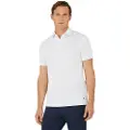Hackett Londontil mænd. HM563279 Polo badedragt hvid (S), Casual, Bomuld, Korte ærmer