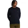 Timberland Timberlandtil mænd. TB0A2BFHZ021 Cohas Brook merino uldtrøje med navy rund hals (3XL), Casual, Bomuld, Blå