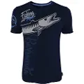 Hotspot titanium Fishing Mania Barracuda T-shirt Med Korte ærmer
