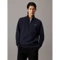 Calvin Klein Micro Logo Repreve Halv Lynlås Sweatshirt