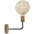 Creative Cables Fermaluce Elle Lampe I Træ Med Buet Pære