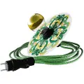 Creative Cables Med Bulb Snake Eiva Ellepì Maioliche Mini Fladskærms Bærbar Lampe