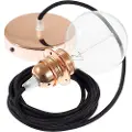 Creative Cables Rm04 50 Cm Hængende Lampe Pendel Til Lampeskærm