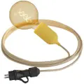 Creative Cables Snake Eiva Pastel Hængende Lampe Med Pære 5 M