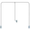 Creative Cables T-snake Eiva Ip65 Udendørslampe Med 2 Lyskilder Og Roset