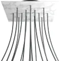 Creative Cables Krovnq4015f105 Xxl Rose-one Square Carrara Marmor Rose-sæt