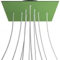 Creative Cables Krovnq4010f116 Xxl Rose-one Square Grøn Eng Rosesæt