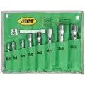 JBM Set Of 8 Es Pipe Topnøglesæt