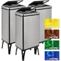 Wellhome Smarte Skraldespande 50l 3 Enheder