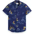 Scotch & Soda 175502 Kortærmet Skjorte