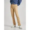 Pepe Jeans Pepe Jeanstil kvinder. PL211700 Tessa beige bukser (26/30), Casual, Bomuld, Bæredygtig
