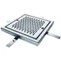 Astral Rustfrit Stål 00286 Aisi304 Afløbsrist I 400x400mm