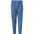 Salsa Jeans Baggy Tencel Bleach Stripes Jeans