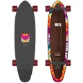 Long Island Longboards Woodstock 36"X9" Kicktail Skateboard mønster