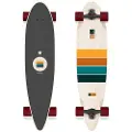 Long Island Longboards Stripe 39"X9" Pintail Skateboard mønster