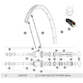 Mavic Ksyrium Elite Disc/disc Ust 2017 Eger 12 Enheder