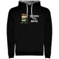 Kruskis Born To Bmx Two-colour Hættetrøje