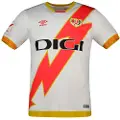Umbro Rayo Vallecano 23/24 Hjem T-shirt Med Korte ærmer