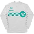 Radio Checker T-shirt Med Lange ærmer