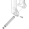 Specialized Ohlins Rxf-36 Bolt On 5 Mm Hex Head Gennemgående Aksel Foran