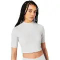 Superdry Run 3/4 Tight Crop T-shirt Med Korte ærmer