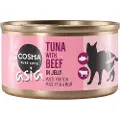 Cosma Økonomipakke: 24 x 85 g Cosma Asia i gelé - Tun og okse