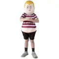 MOM Pugsley Addams-bukser. T-shirt Med Mave Og Maske Juniorkostume